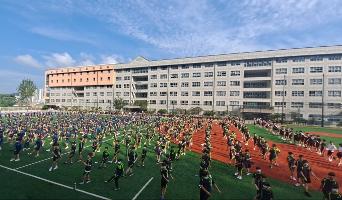 부산개성중학교 전교생 독도플래시몹 행사